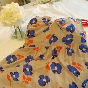 City Chic Midi  Chiffon Floral Dress